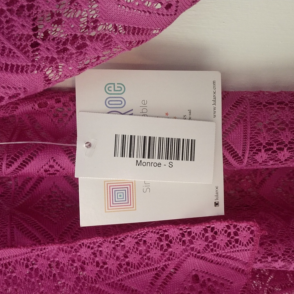 NWT Lularoe lace Kimono with fringe size Small - Picture 2 of 7